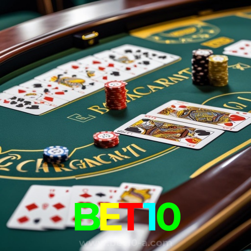 BET10：Jogue no nosso cassino e prove sua habilidade nas cartas de poker!